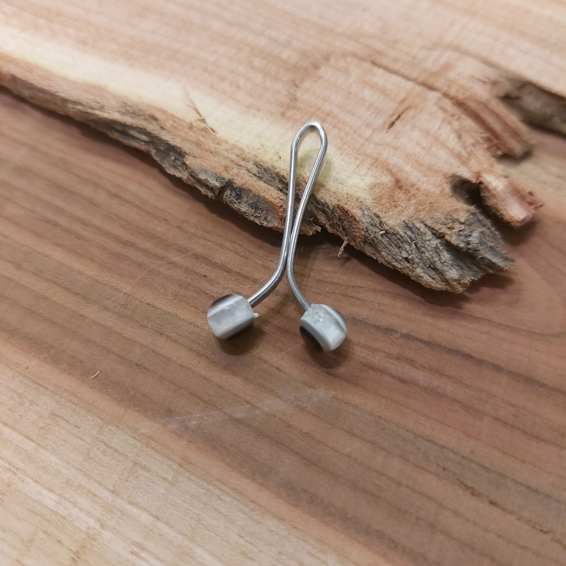  گیره روسری استیل اصیل بانو با سر معمولی 