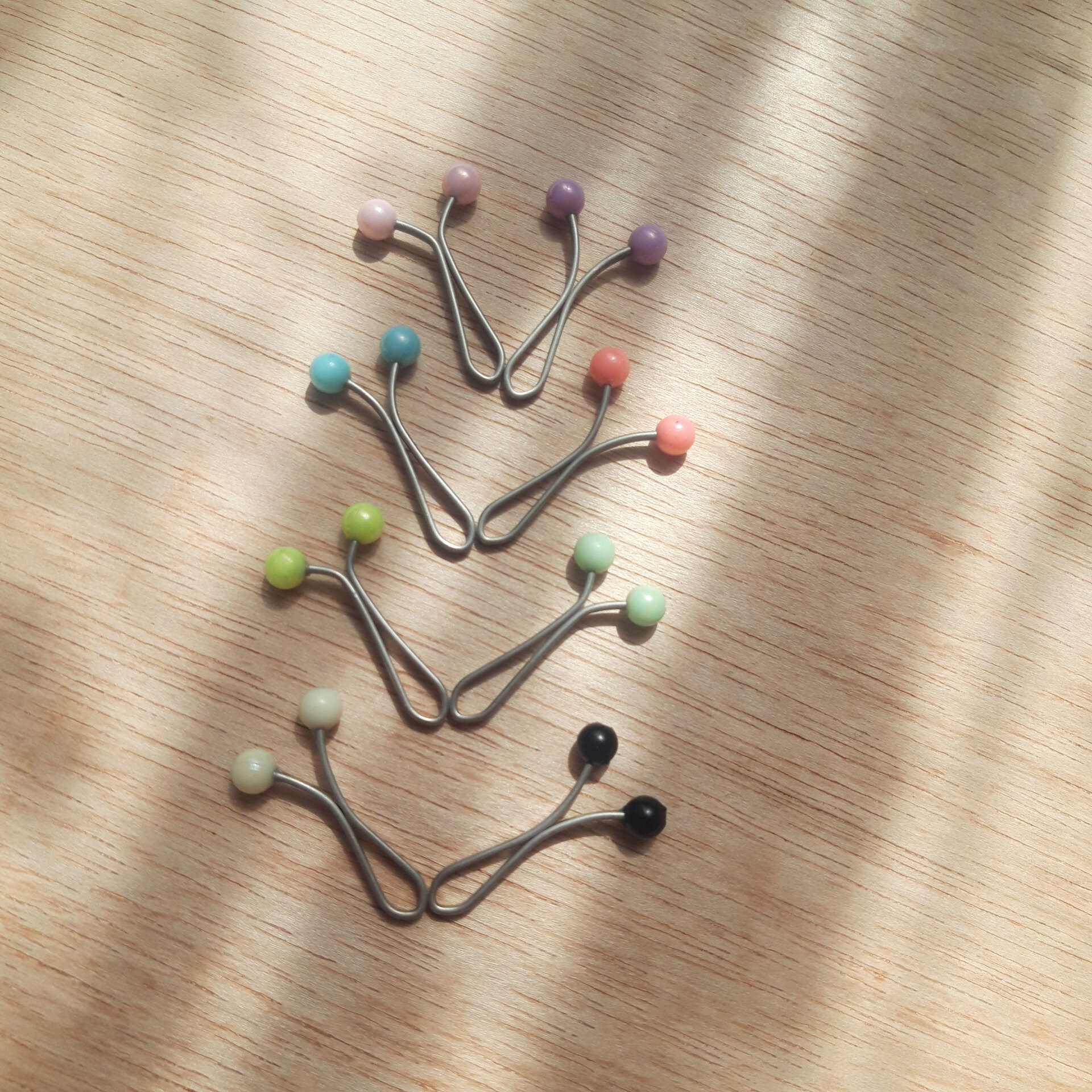  گیره روسری استیل اصیل بانو با سر معمولی 