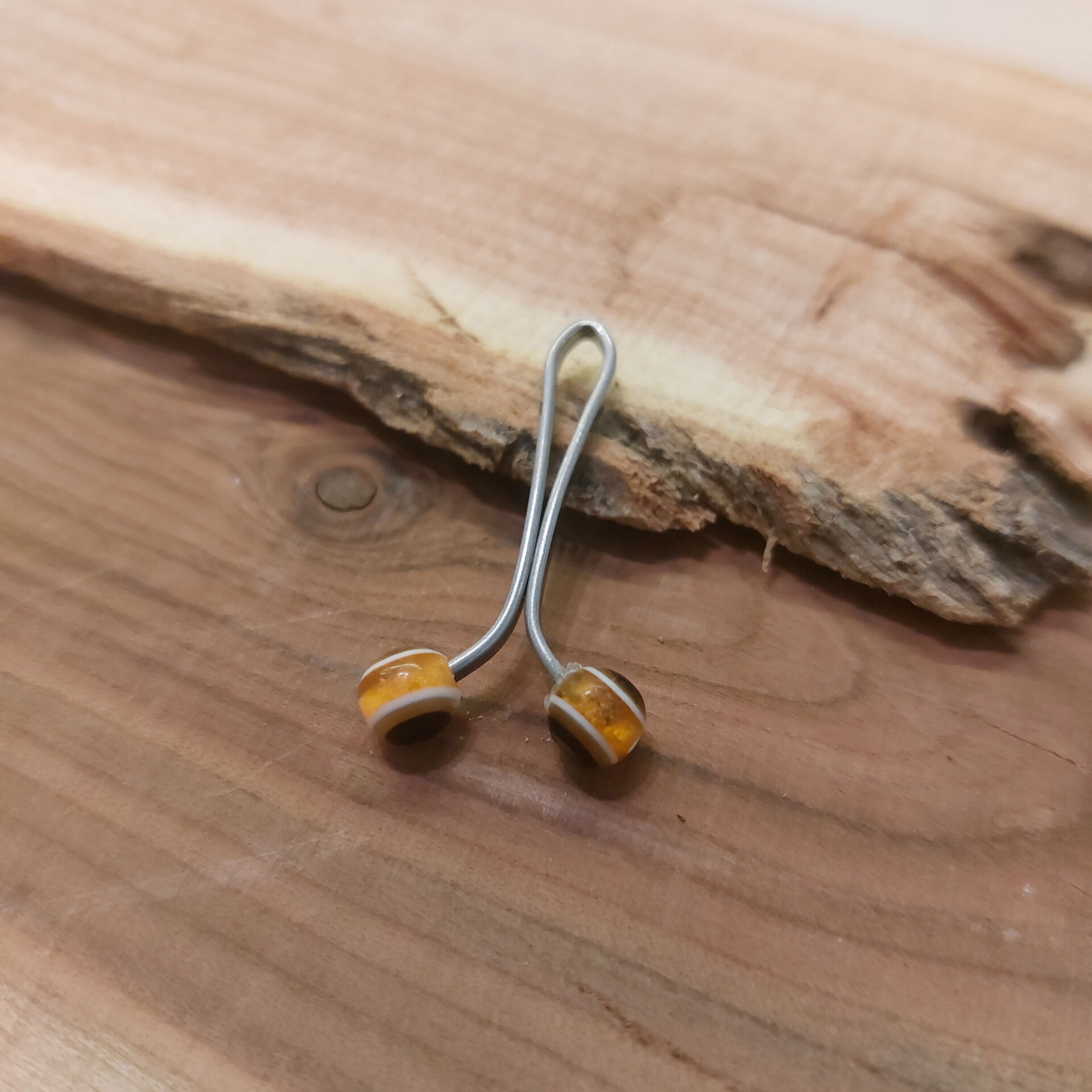  گیره روسری استیل اصیل بانو با سر معمولی 