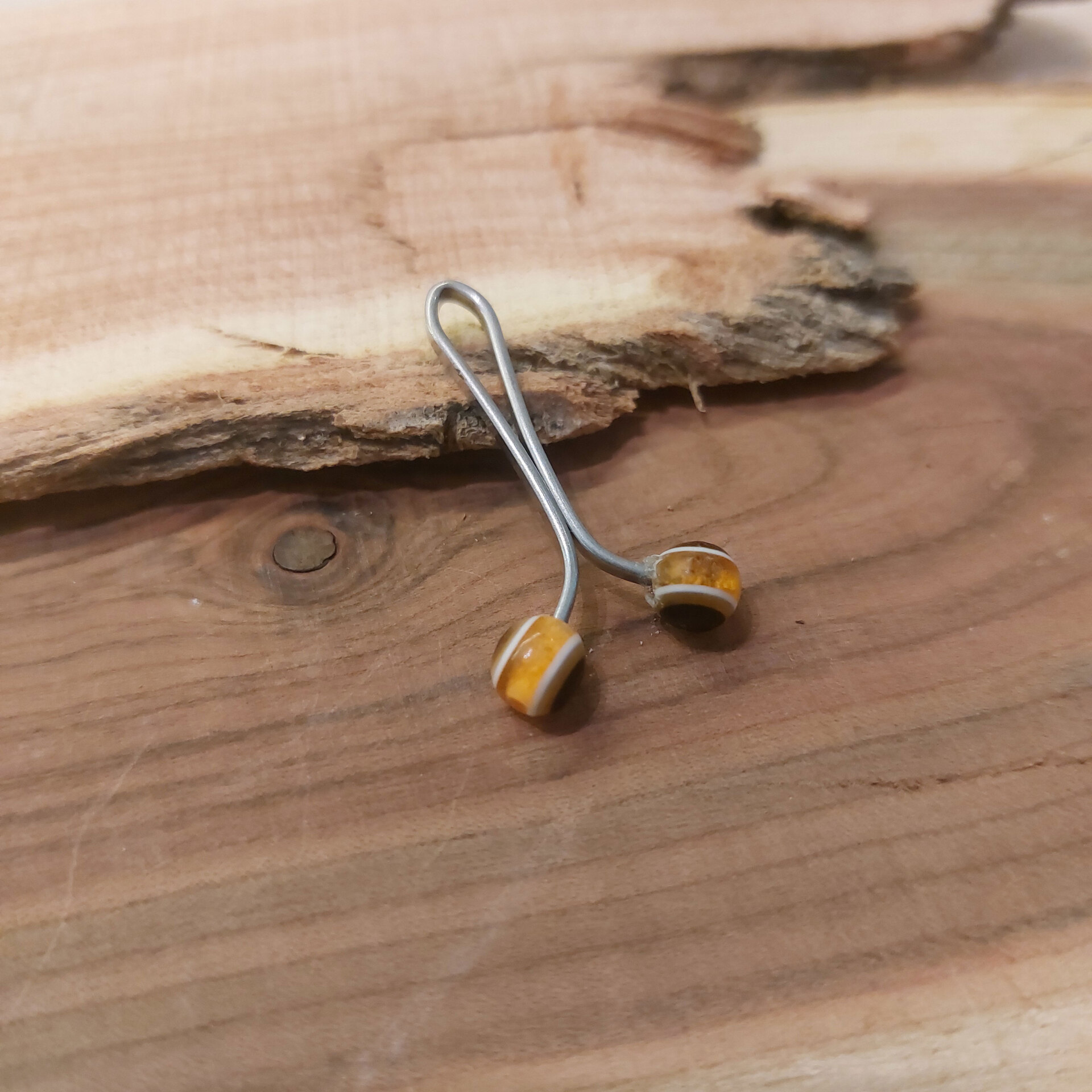  گیره روسری استیل اصیل بانو با سر معمولی 